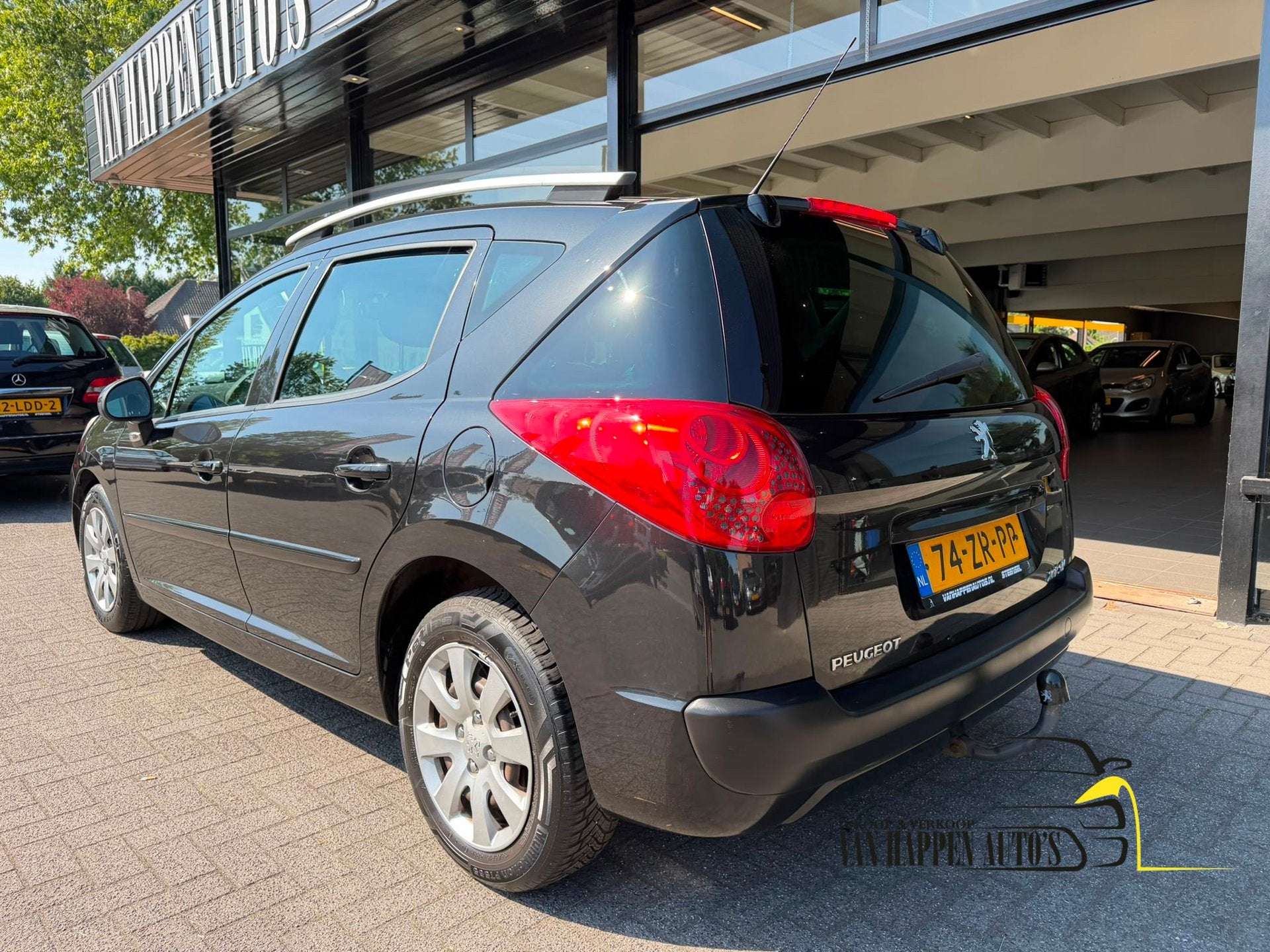 Peugeot 207 SW 1.6 VTi XS / apk 6-2027, Voorwielaandrijving, Gebruikt, 4 cilinders, Zwart