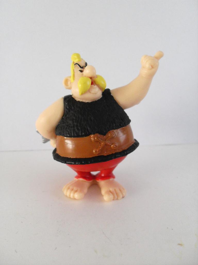 Asterix en Obelix Plastoy Figuurtje Kostunrix Vistix, Ophalen of Verzenden, Asterix en Obelix, Zo goed als nieuw, Beeldje of Figuurtje