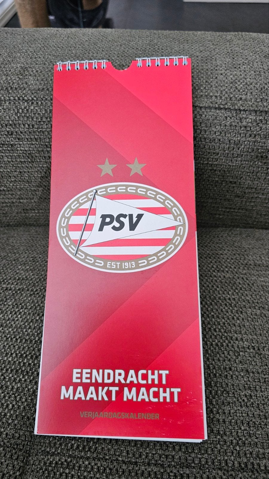 PSV verjaardagskalender, Ophalen of Verzenden, Zo goed als nieuw, PSV, Overige typen