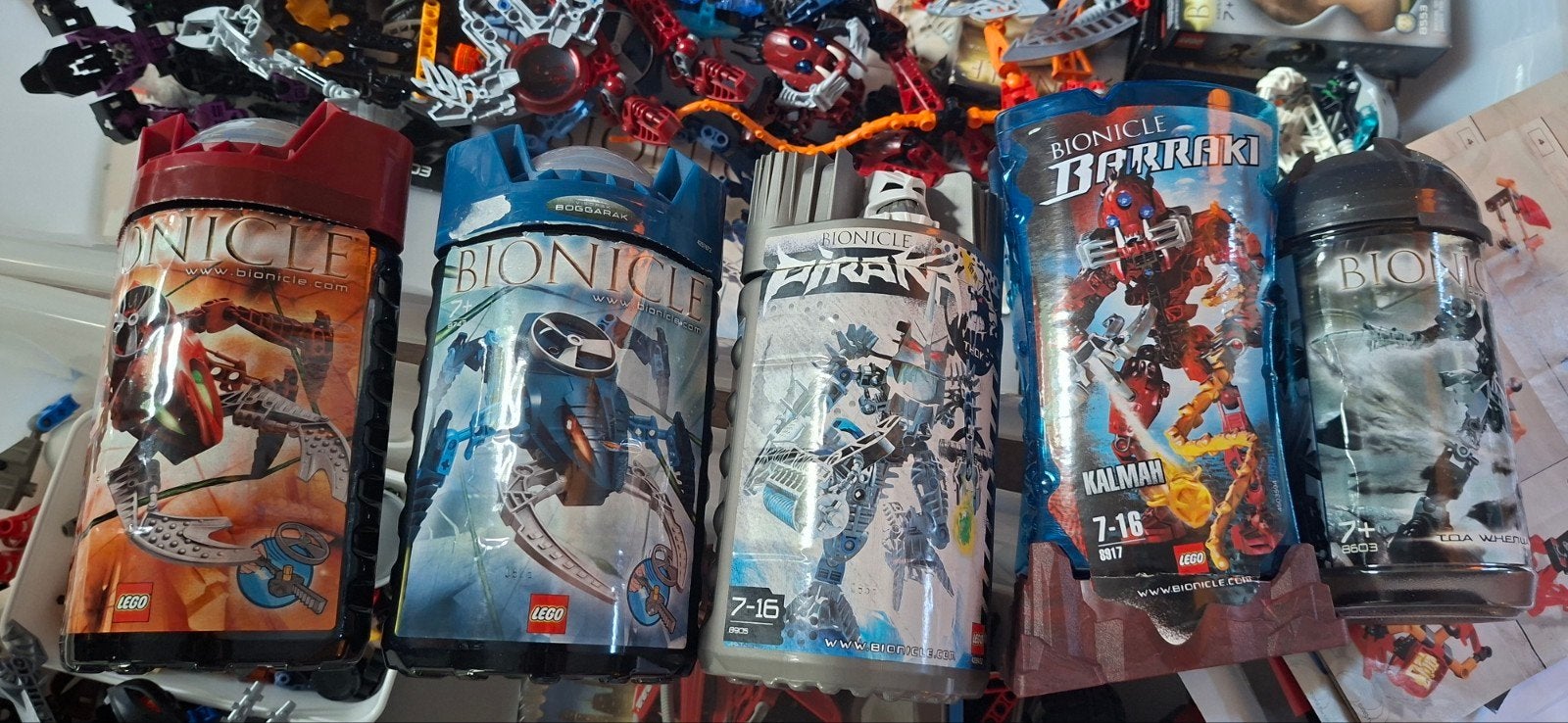 heel veel bionicle Barraki Piraka Thok, Ophalen of Verzenden