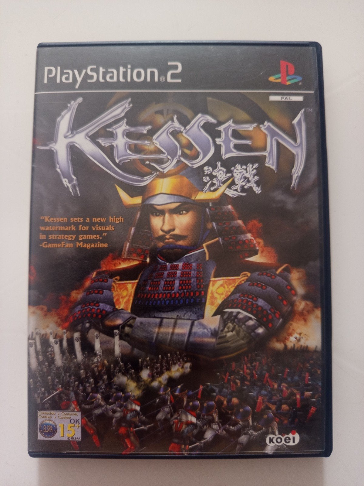 Kessen ps2, 1 speler, Verzenden, Gebruikt, Vanaf 3 jaar