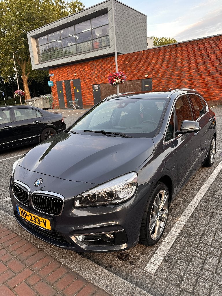 BMW 2-Serie Active Tourer 225xe 224pk Aut 2015 Grijs, Auto's, BMW, Particulier, 2-Serie Active Tourer, ABS, Adaptive Cruise Control