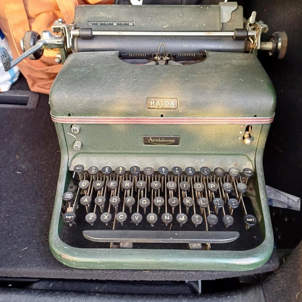 Oude vintage typemachine, Diversen, Typemachines, Ophalen