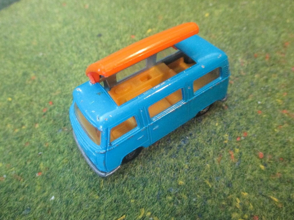 1/63 VW Volkswagen T2 Dormobile Camper Lesney Matchbox Nr.23, Ophalen of Verzenden, Gebruikt, Auto