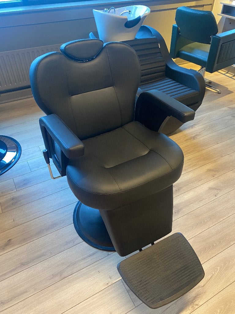 Barbierstoel Cakmo voor maar €449 kapsalongroothandel stoel, Huis en Inrichting, Stoelen, Ophalen, Overige materialen, Zwart, Nieuw