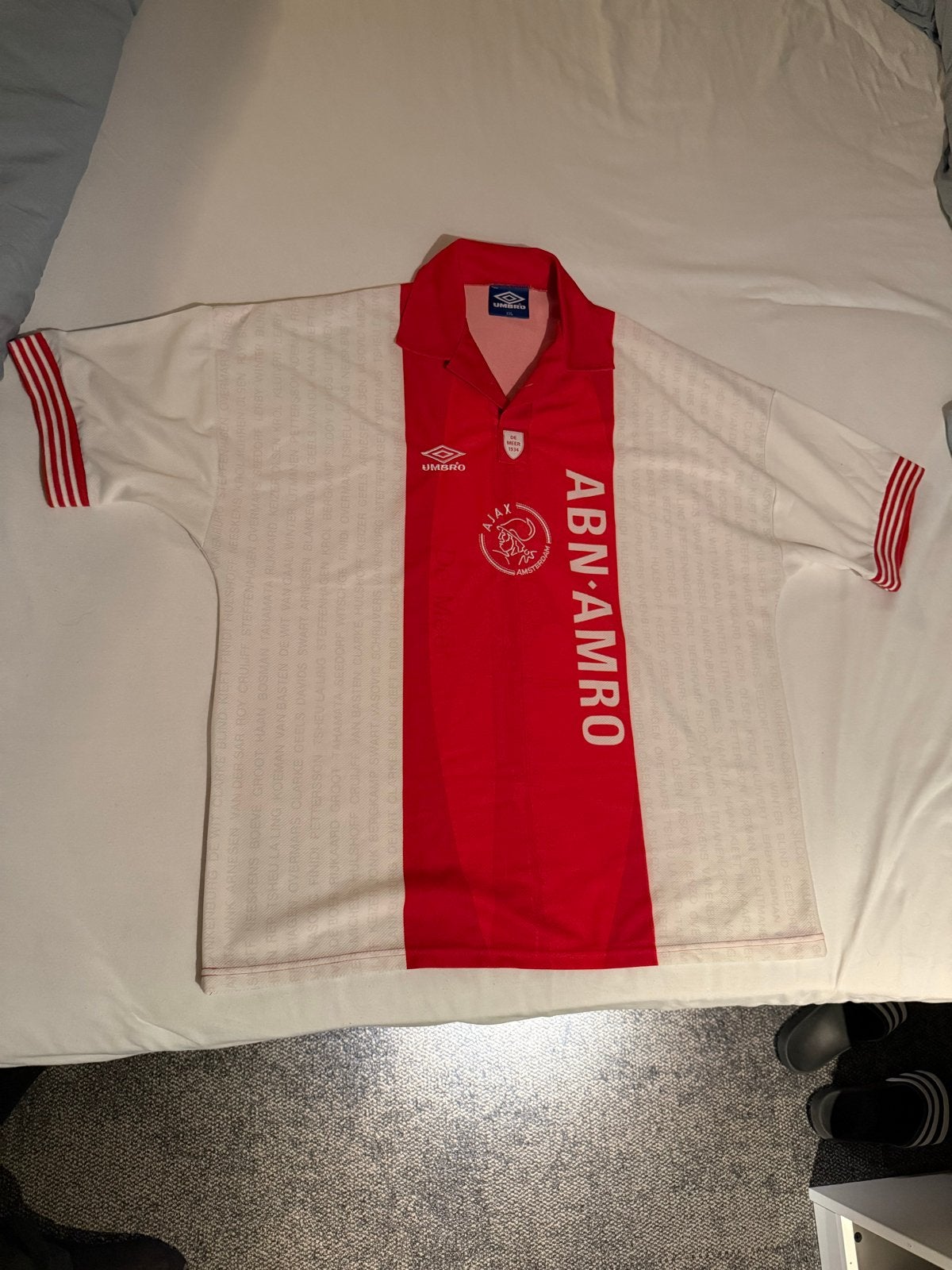 Ajax shirt 'Ode aan de Meer' Umbro XXL, Meerkleurig, Overige maten, Ophalen of Verzenden, Zo goed als nieuw