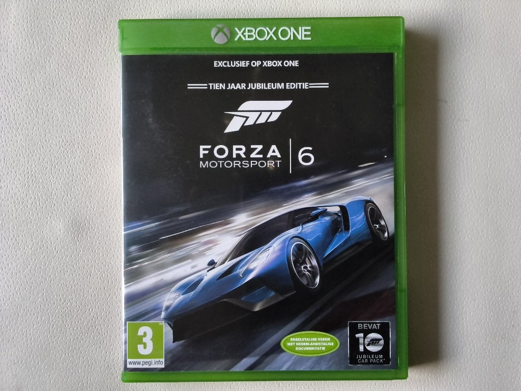 Forza motorsport 6 xbox one, Spelcomputers en Games, Racen en Vliegen, Ophalen of Verzenden, Zo goed als nieuw, 3 spelers of meer
