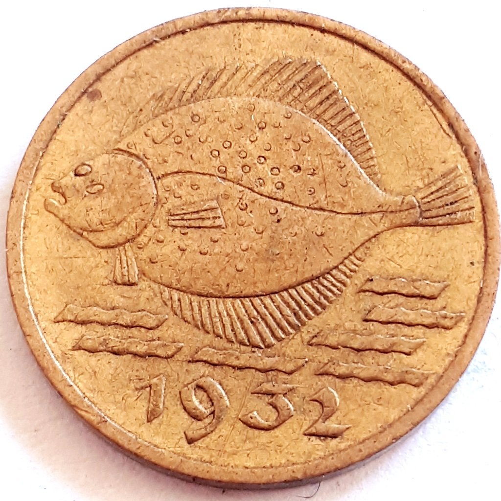 DANZIG : 5 PFENNIG 1932 KM 151, Postzegels en Munten, Ophalen of Verzenden, Overige landen, Losse munt