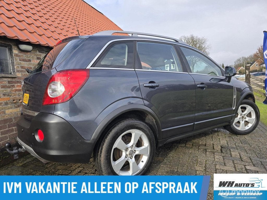 Opel Antara 2.4-16V Enjoy 4x4 | Nette auto | Nwe D-riem, Auto's, Opel, Gebruikt, 4 cilinders, Blauw, Bedrijf