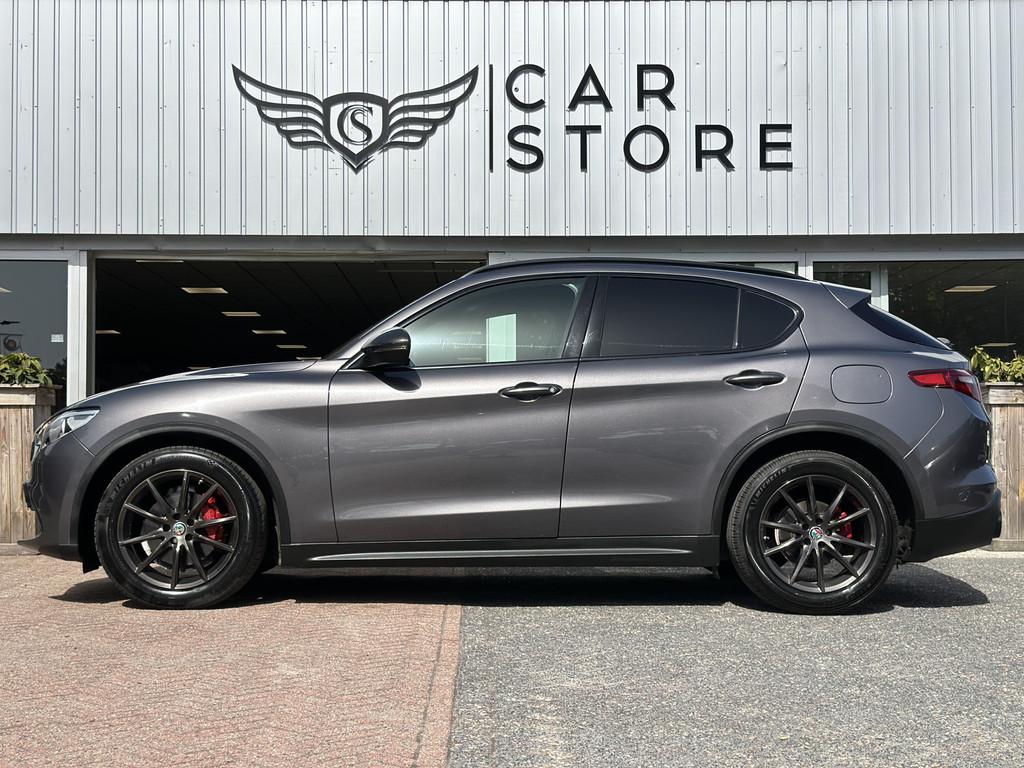 Alfa Romeo Stelvio 2.2d Veloce |LEDER|CAMERA|ACC|ELK.STOELEN, Automaat, Achterwielaandrijving, Gebruikt, Euro 6
