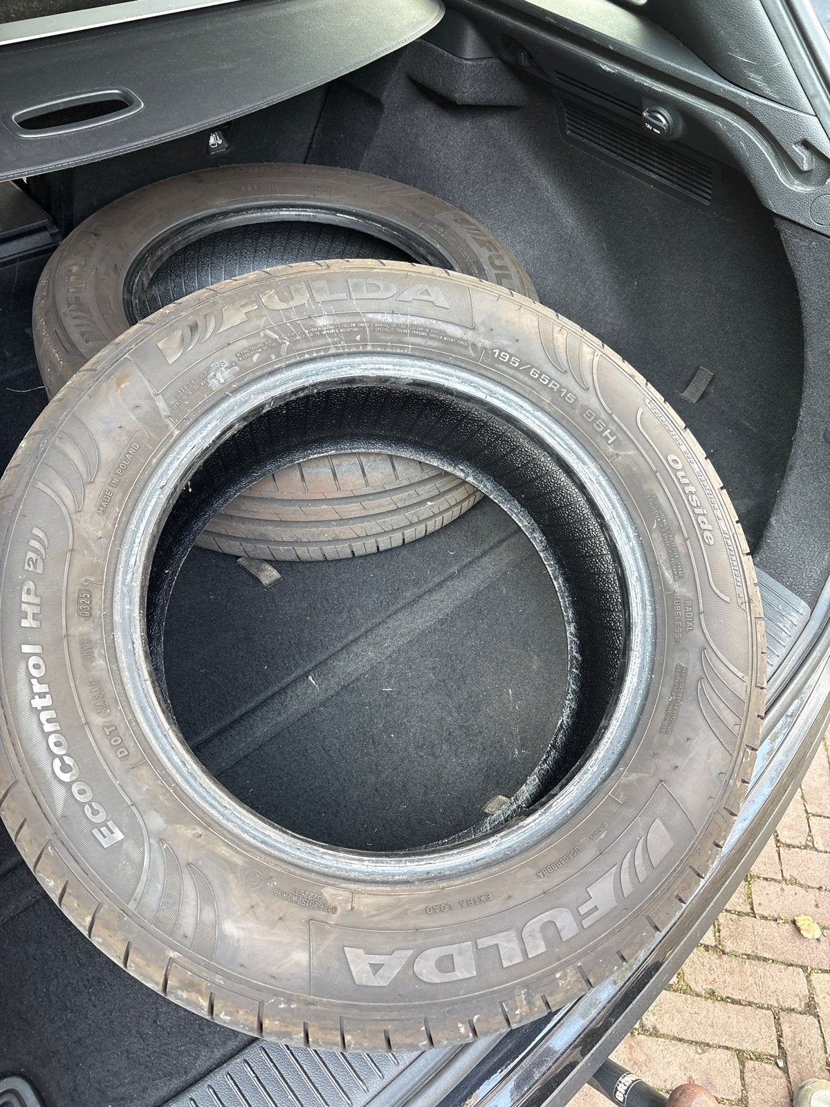 Fulda EcoControl HP 211 Zomerbanden 195/65R15 95H, Ophalen, Gebruikt, 15 inch, Band(en)