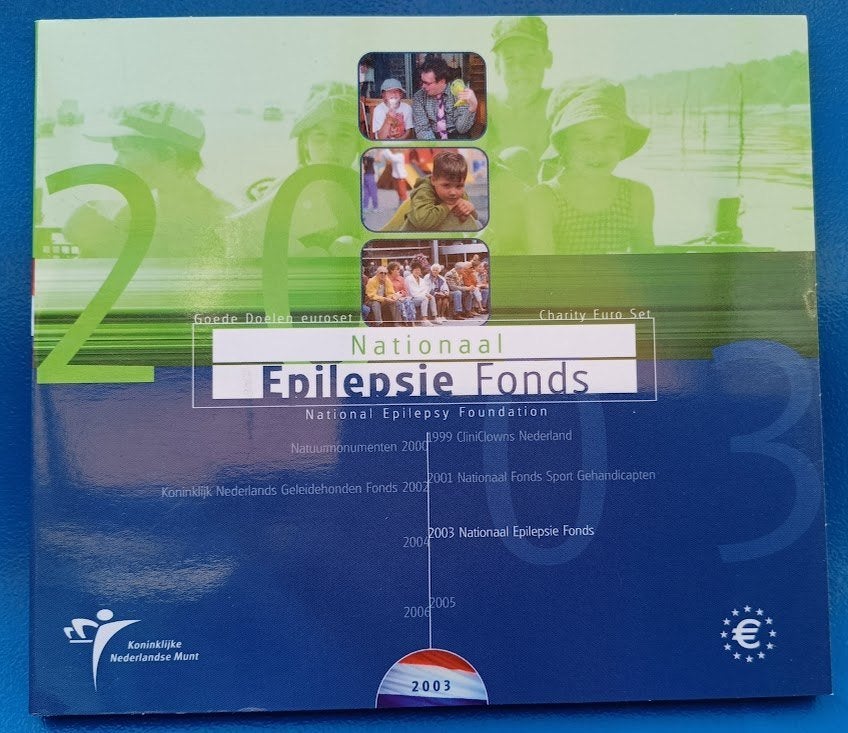 Nederland BU set 2003 - Nationaal Epilepsie Fonds, Verzenden, Koningin Beatrix, Overige waardes, Setje