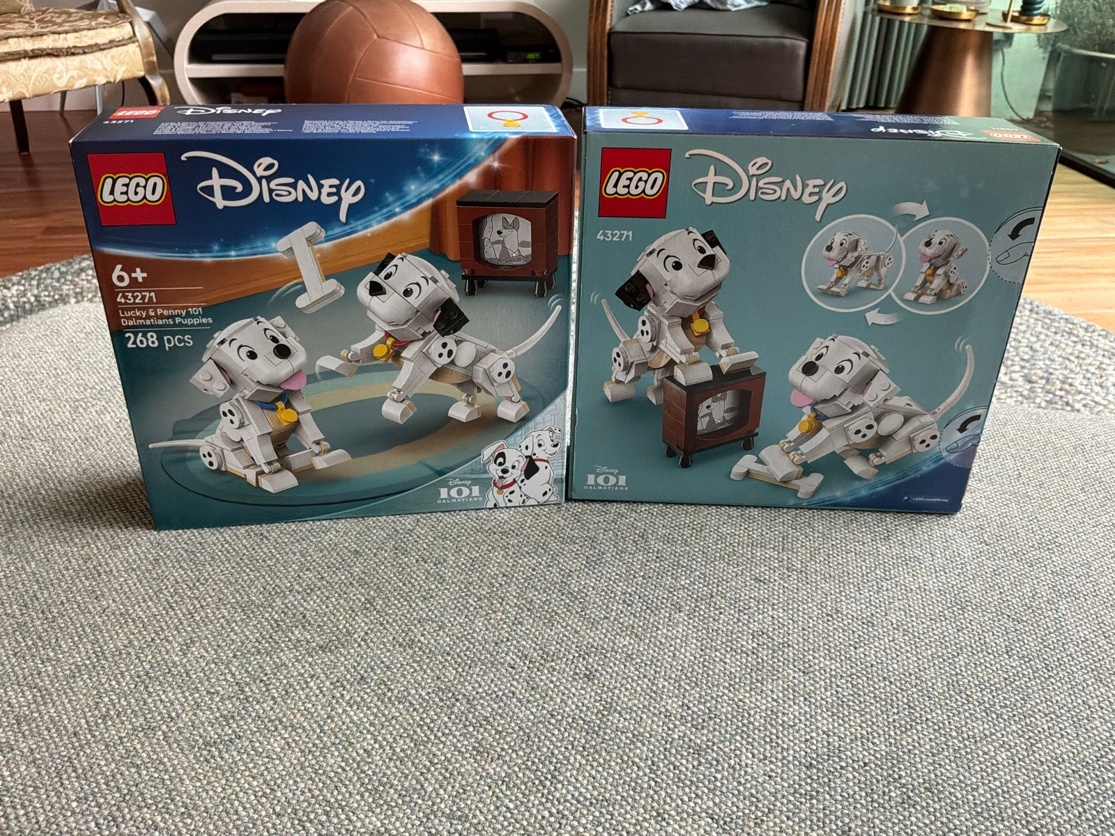 Lego Disney 43271 Lucky & Penny 101 Dalmatiërs Puppies NIEUW, Lego, Nieuw, Ophalen of Verzenden, Disney