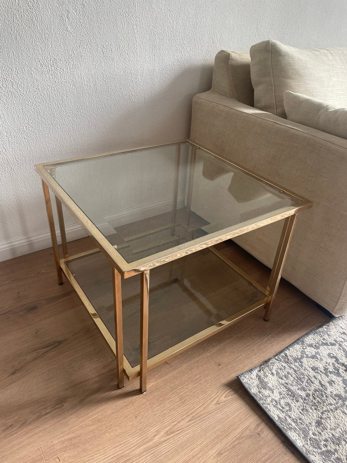 Salontafe/bijzettafel, Ophalen, Zo goed als nieuw, Rechthoekig, 50 tot 100 cm