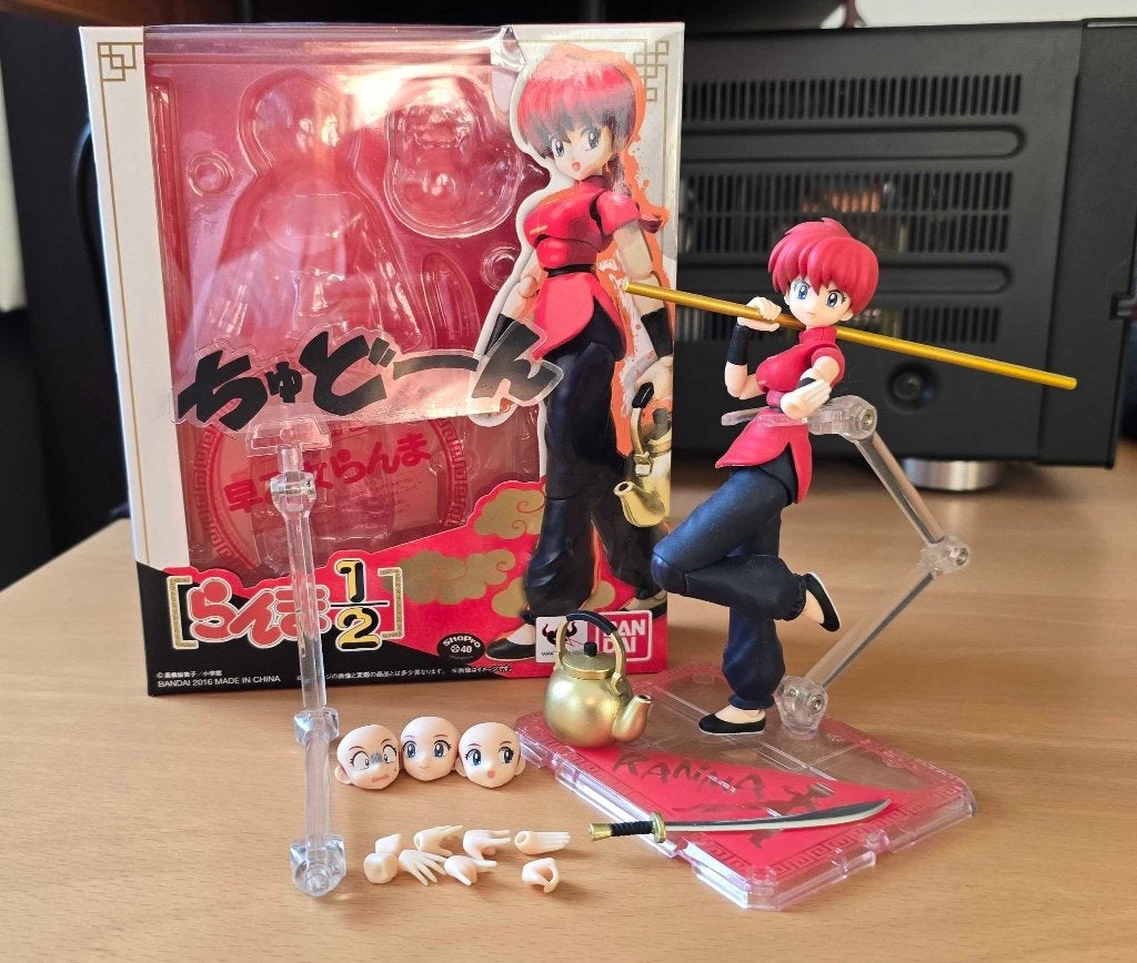 Ranma Saotome (Girl Type) Ranma ½ - S.H. Figuarts, Ophalen of Verzenden, Zo goed als nieuw