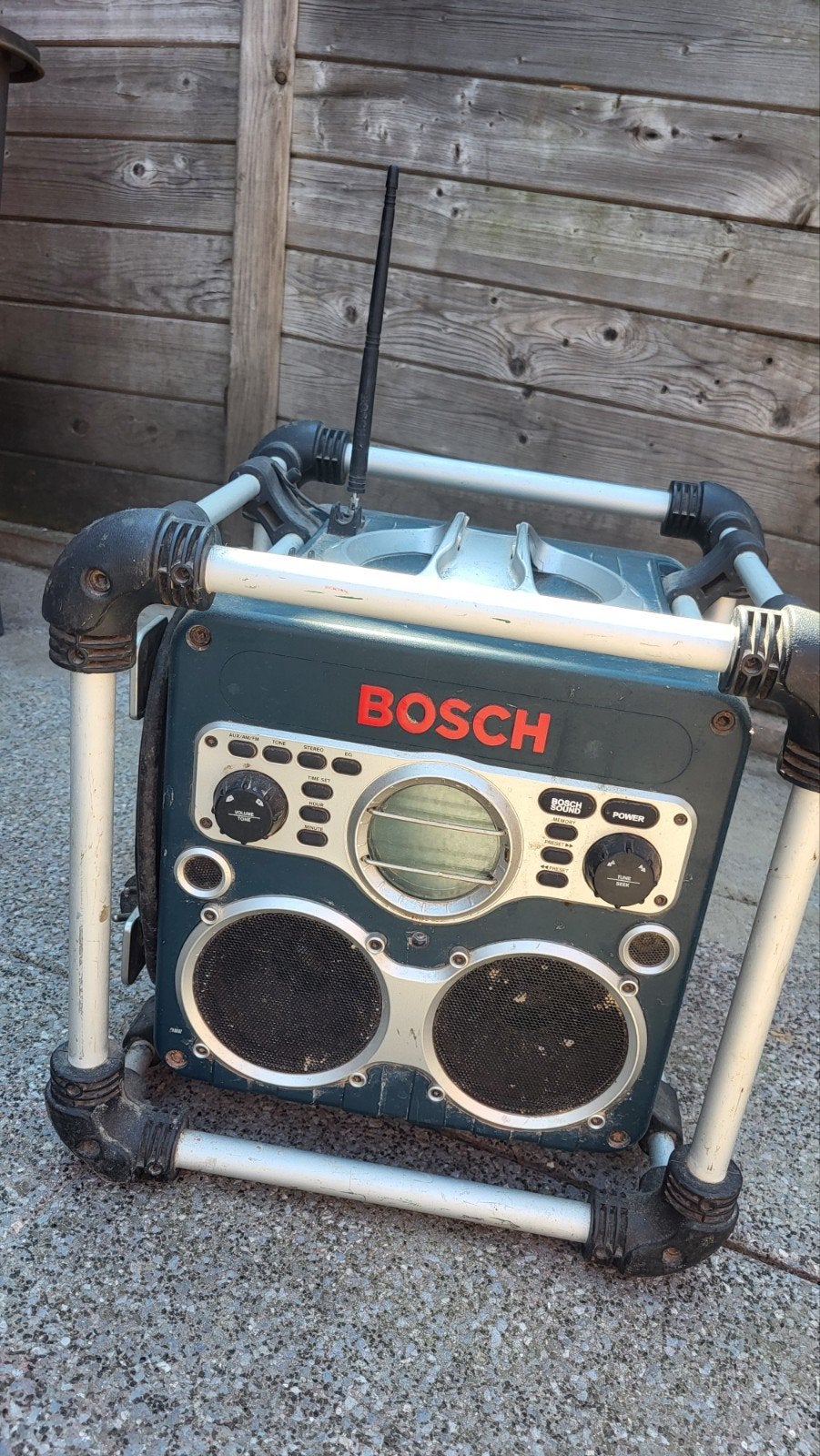 Bosch Bouwradio, Ophalen, Bouwradio