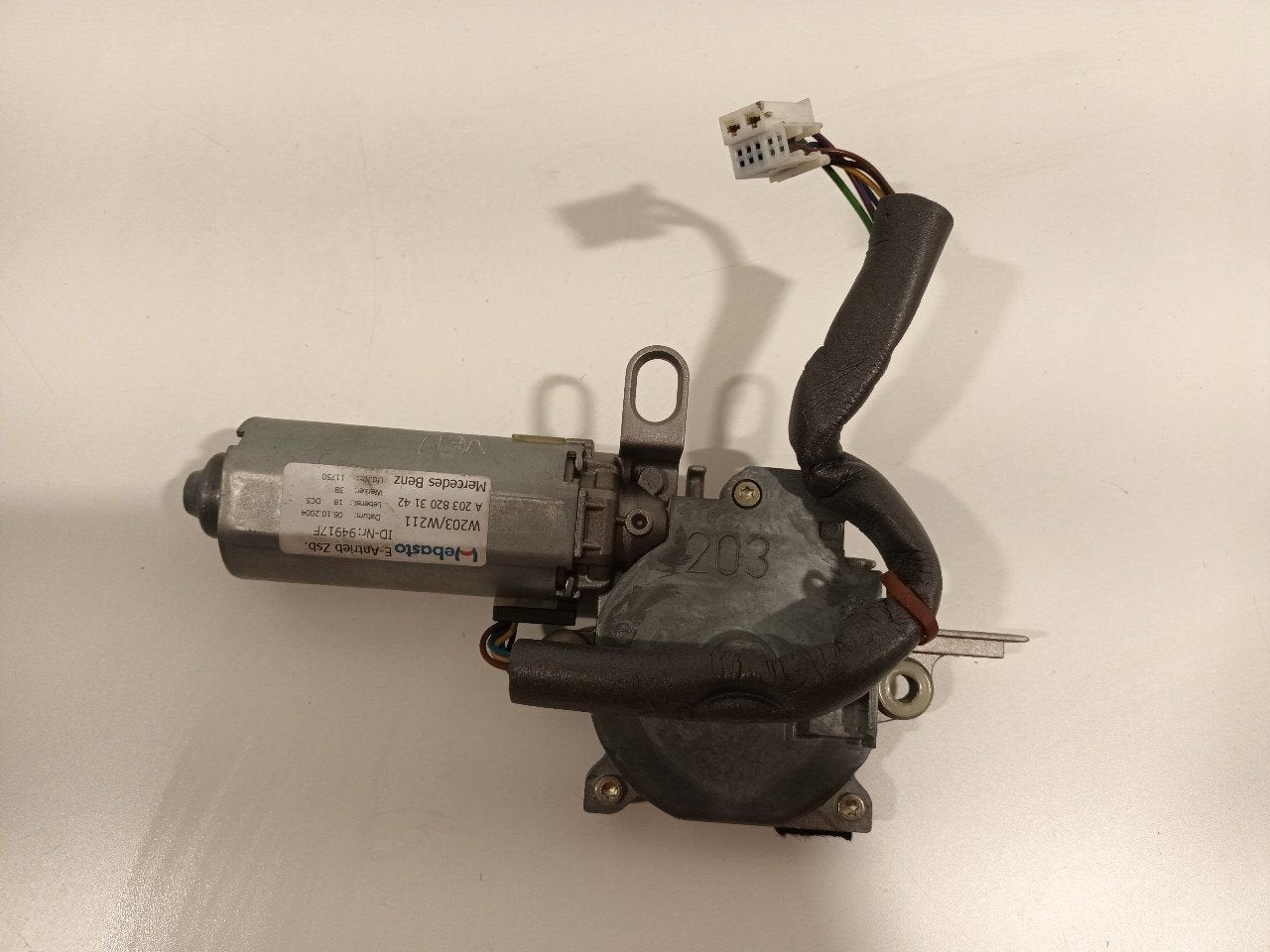 Motor open dak Mercedes-Benz CLS-Klasse, Onderdelen@venauto.nl, Van der Ven Autorecycling B.V., Gebruikt, Ettenseweg 76, 4706 PB Roosendaal, The Netherlands