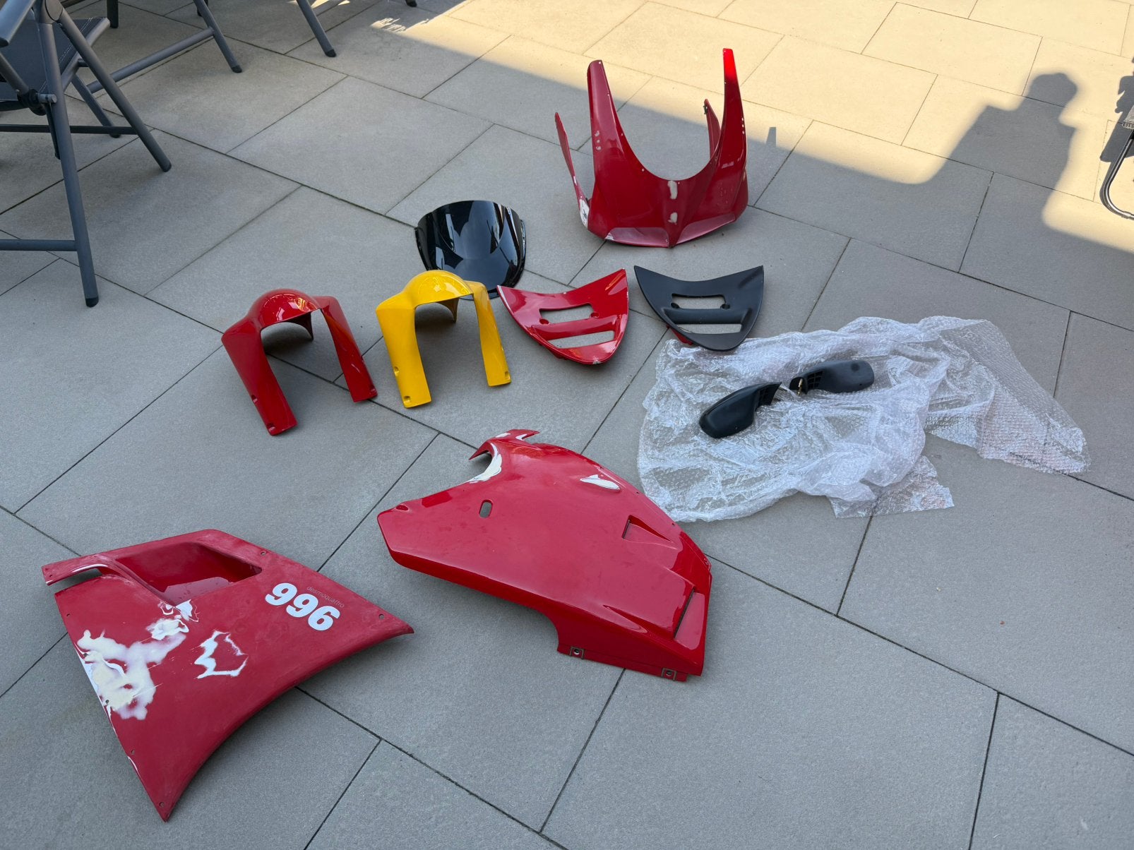 Ducati 748/916/996/998 kuipdelen., Motoren, Onderdelen | Ducati, Ophalen of Verzenden, Gebruikt