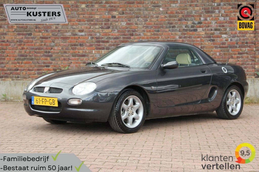 MG MG F 1.8i |Stoelverwarming|Gerestaureerd|Hardtop|Uniek!|, Auto's, MG, Euro 2, Achterwielaandrijving, Gebruikt, Beige