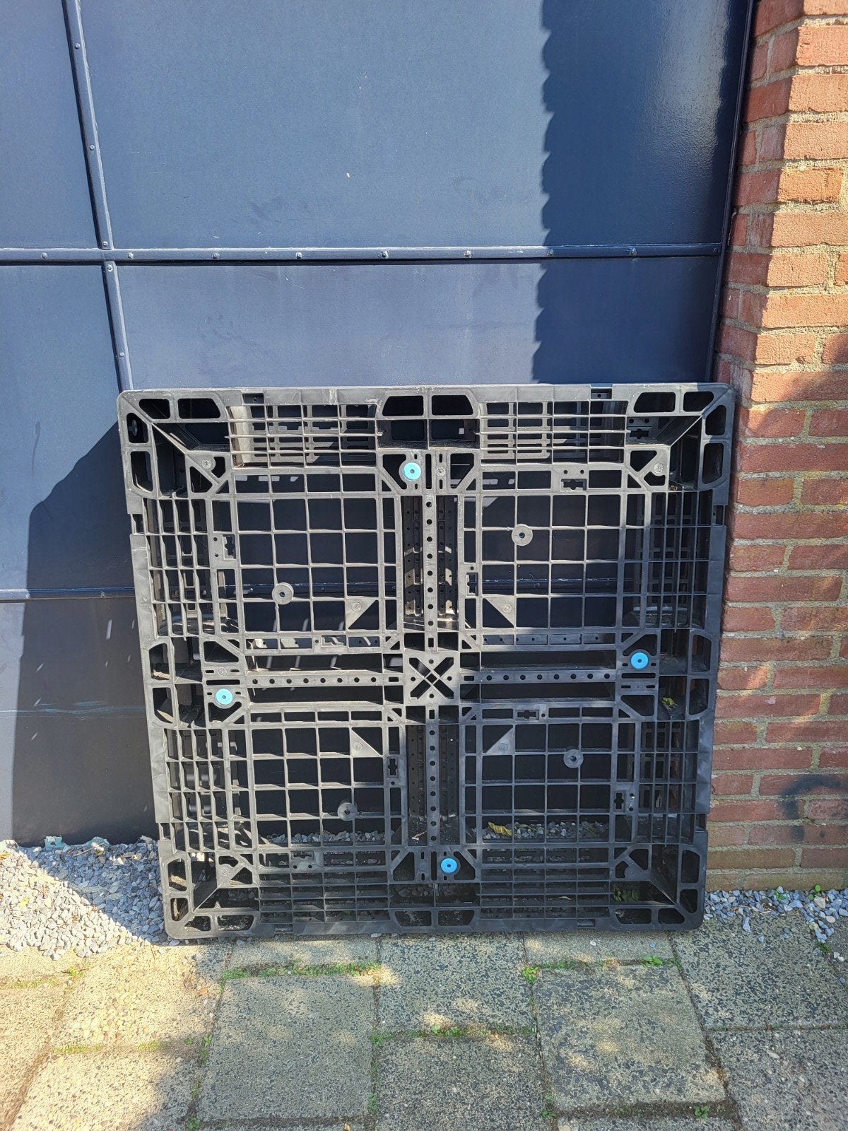 Kunstof pallets 110x110x12, Verzenden, Zo goed als nieuw, 110 cm of meer