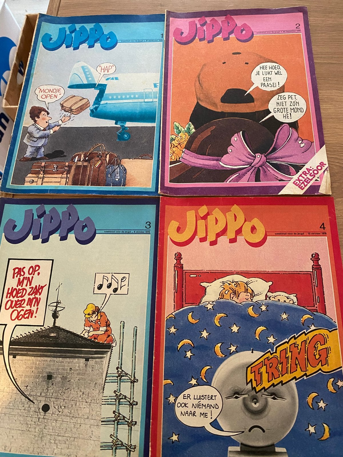 Jippo stripboeken - Diverse nummers, Meerdere stripboeken, Ophalen of Verzenden, Gelezen