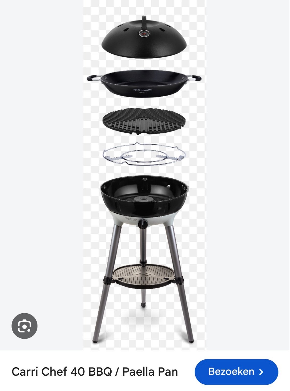 Cadac Carri Chef 40 BBQ / Paella Pan - Compleet, Ophalen of Verzenden, Nieuw