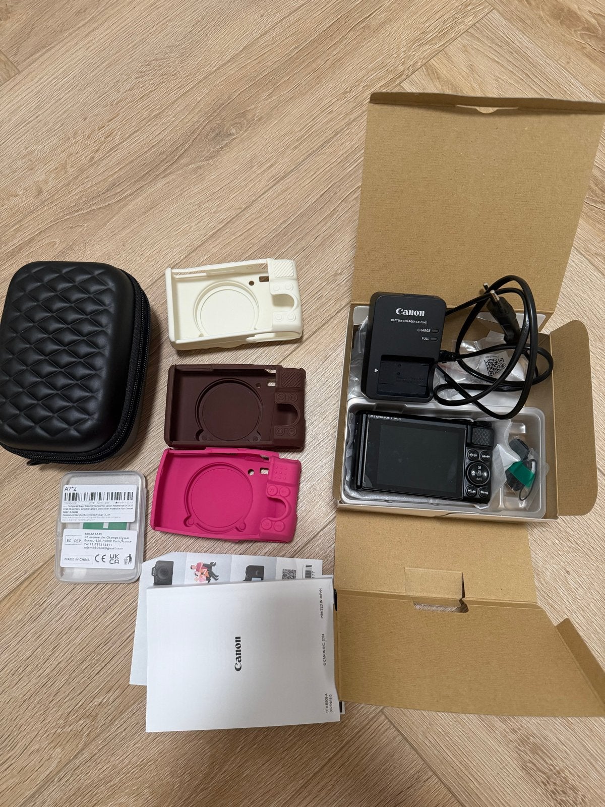 Canon PowerShot SX740 HS - Zo goed als nieuw met accessoires, Audio, Tv en Foto, Fotocamera's Digitaal, Canon, Ophalen of Verzenden