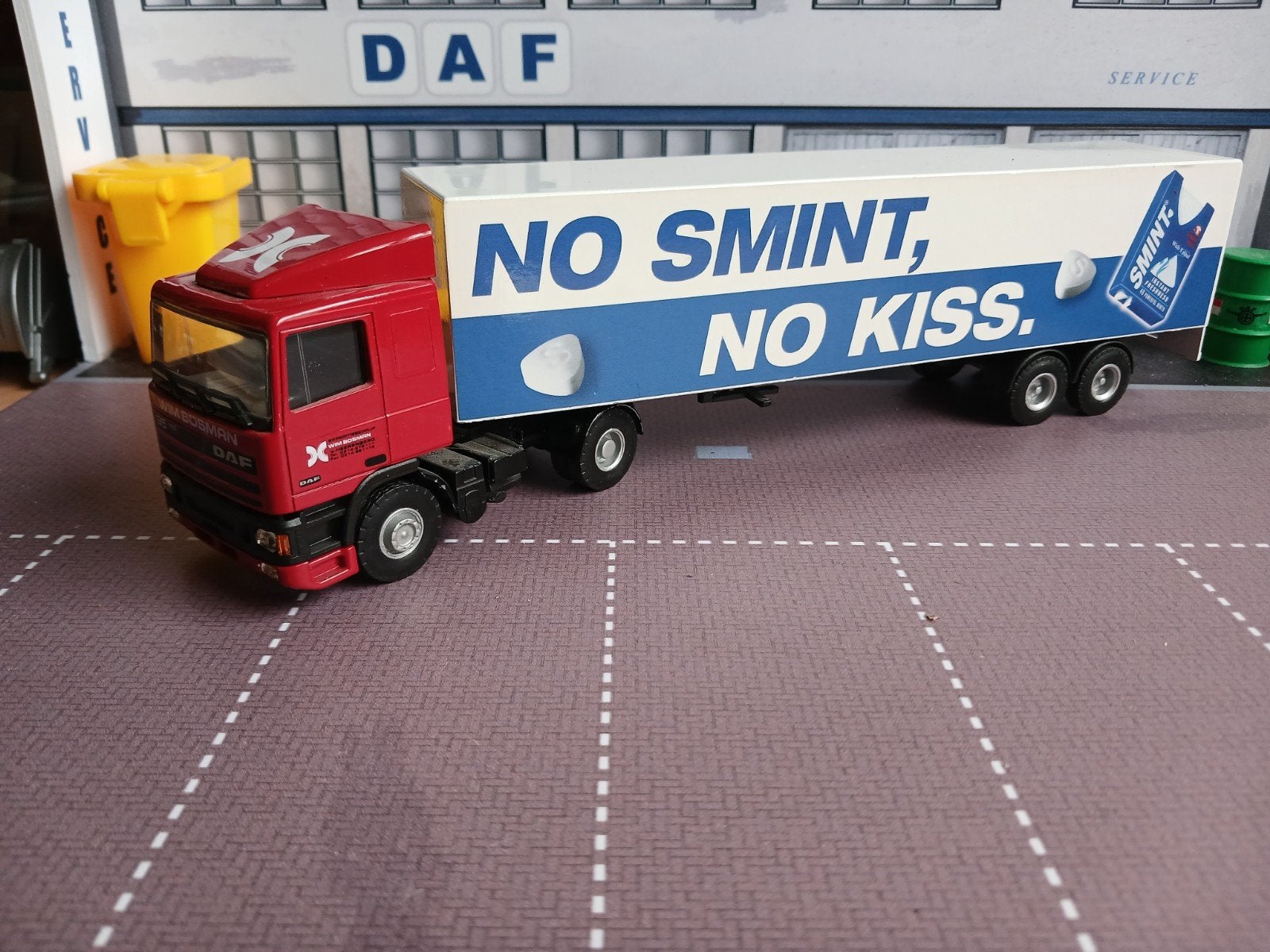 Daf Wim Bosman, Ophalen of Verzenden, Zo goed als nieuw, Bus of Vrachtwagen, Lion Toys
