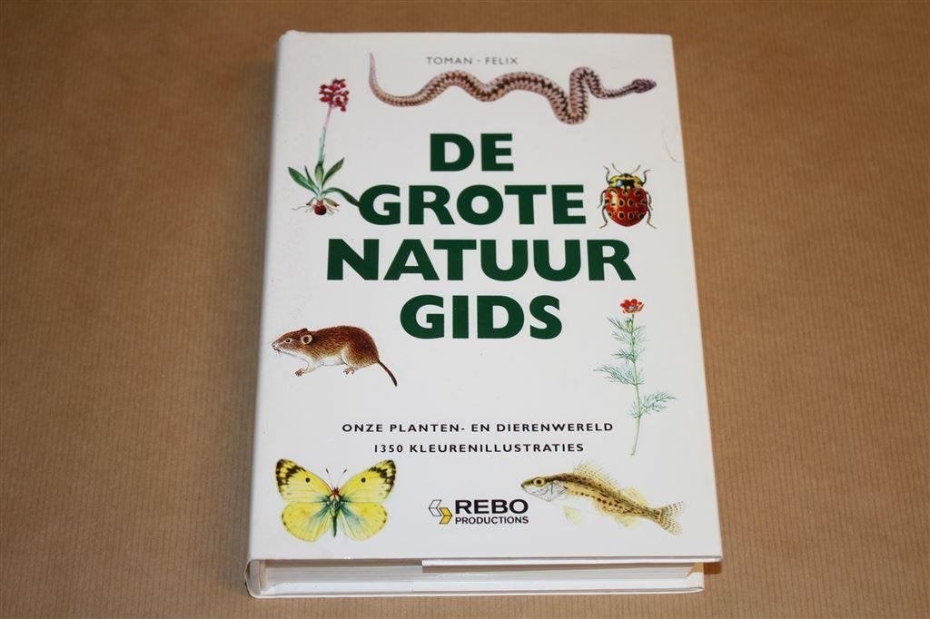 De grote Rebo natuurgids. Onze planten-en dierenwereld., Boeken, Ophalen of Verzenden, Gelezen, Bloemen, Planten en Bomen