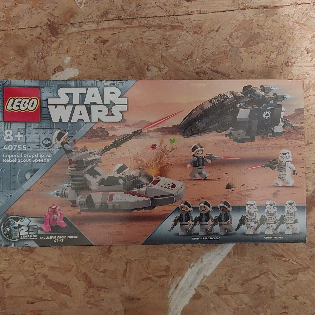 Lego 40755 Star wars Imperial dropship VS Scout Speeder, Ophalen of Verzenden, Zo goed als nieuw
