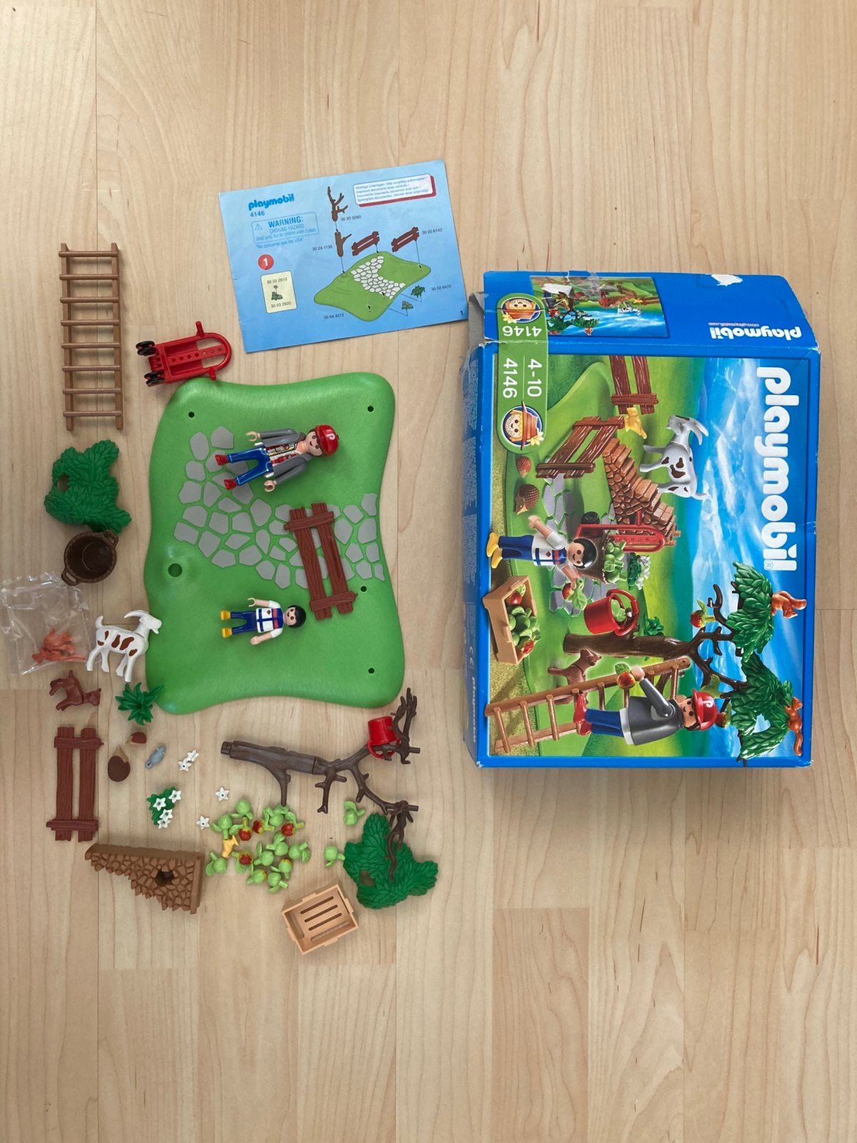 Playmobil appels plukken compleet 4146, Complete set, Ophalen of Verzenden, Zo goed als nieuw, Country