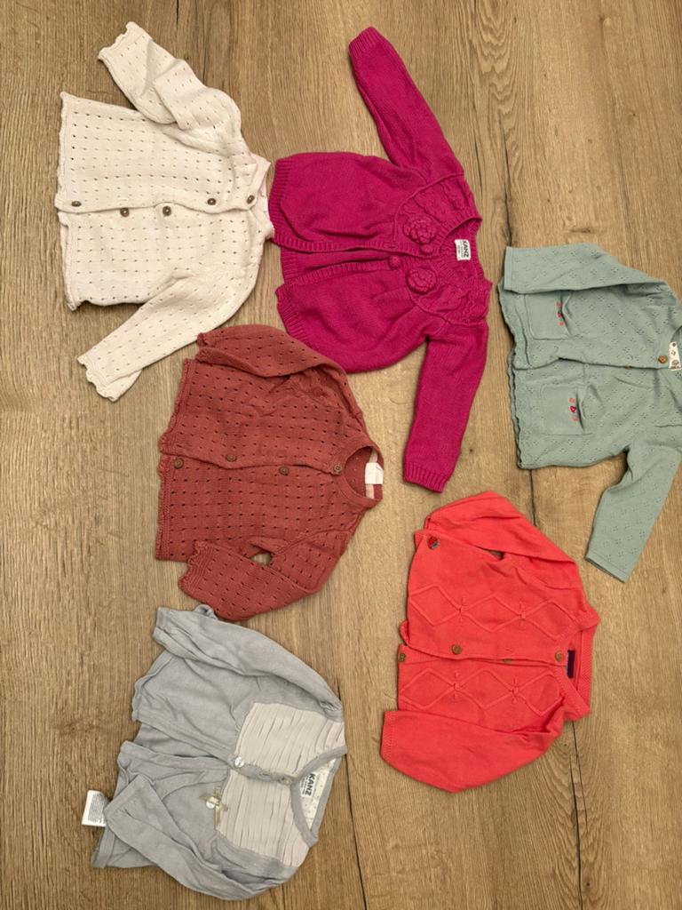 Babypakket vestjes mt 62-68, ZGAN, Sergeant Major, Kanz, Ophalen of Verzenden, Zo goed als nieuw, Maat 62