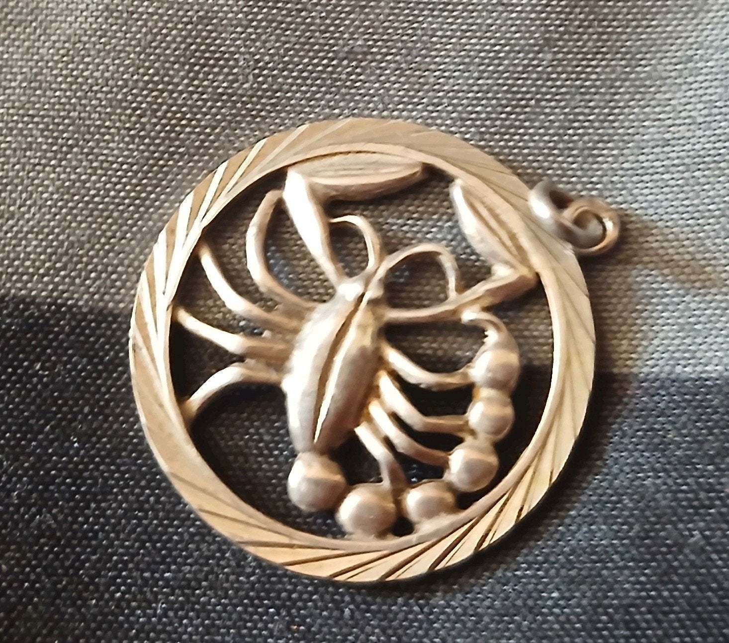 Zilveren 925 hanger Kreeft, 1 bedel, Ophalen of Verzenden, Zilver