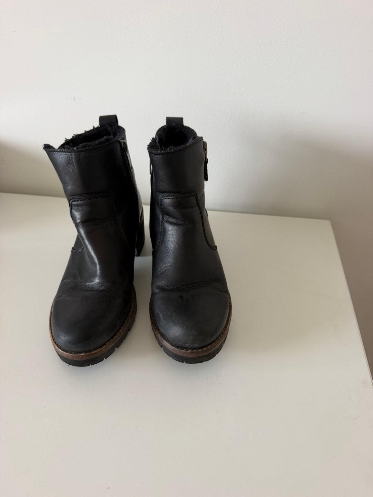 Panama Jack enkellaarsjes zwart leer gevoerd maat 38, Kleding | Dames, Zwart, Lage of Enkellaarzen, Ophalen of Verzenden, Panama Jack
