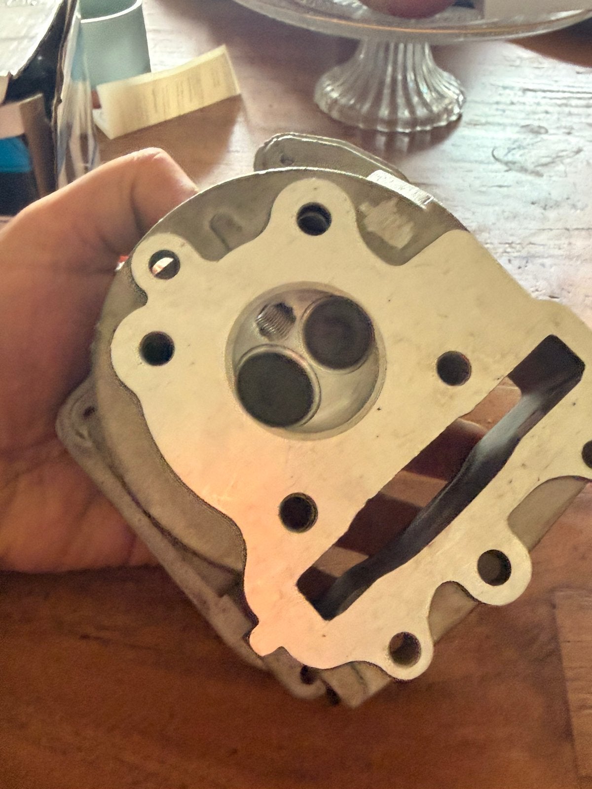 Cilinderkop GY6 50cc 4 Takt 2V met SLS, Ophalen of Verzenden, Nieuw, Cilinder