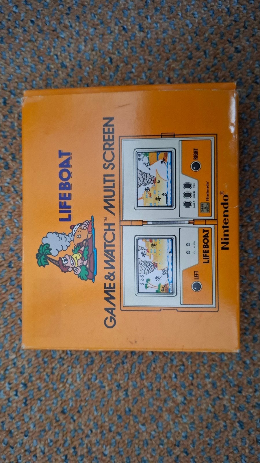 Nintendo Game & Watch Multi Screen Lifeboat (TC-58), Ophalen of Verzenden, Zo goed als nieuw, Overige modellen, Met games