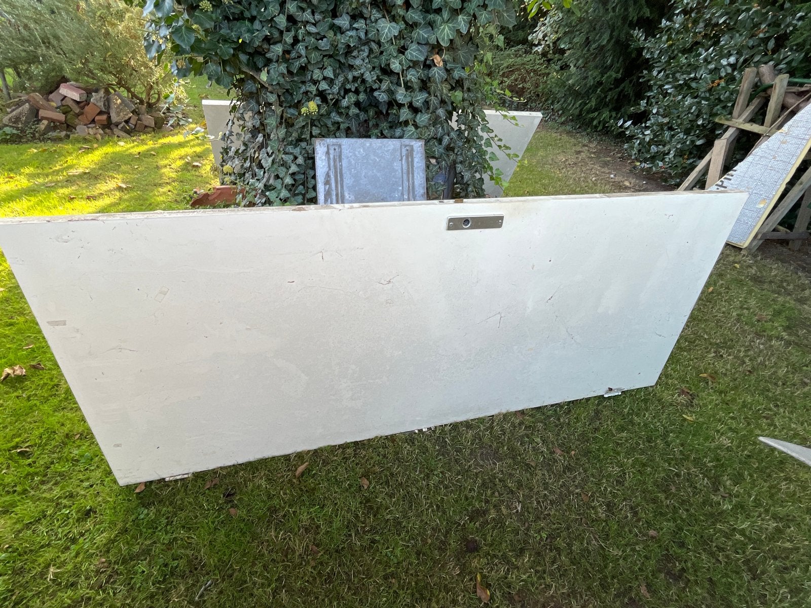 2 Opdekdeuren 83x200 cm - Gebruikt, Ophalen, Gebruikt, 80 tot 100 cm, Binnendeur