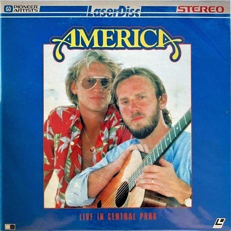 Laserdisc America - Live in Central Park, Alle leeftijden, Ophalen of Verzenden, Concert, Gebruikt