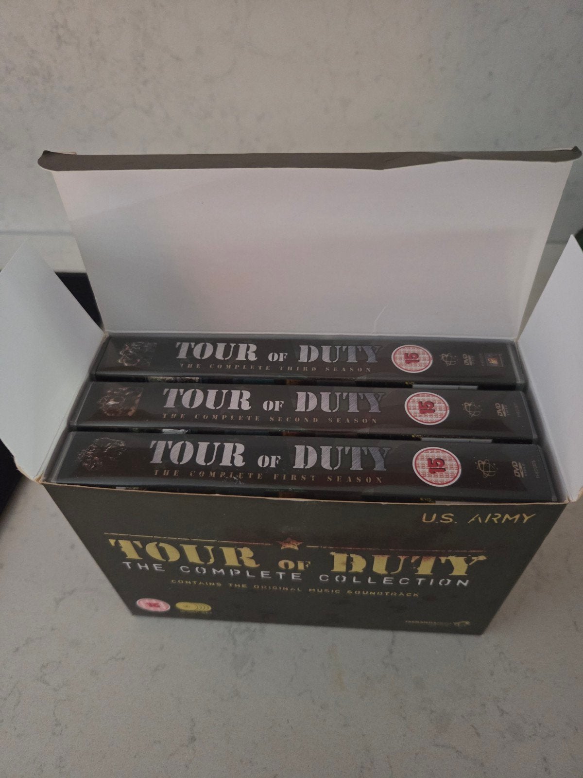 Tour of Duty - The complete Collection boxset, Cd's en Dvd's, Dvd's | Tv en Series, Alle leeftijden, Ophalen of Verzenden, Zo goed als nieuw