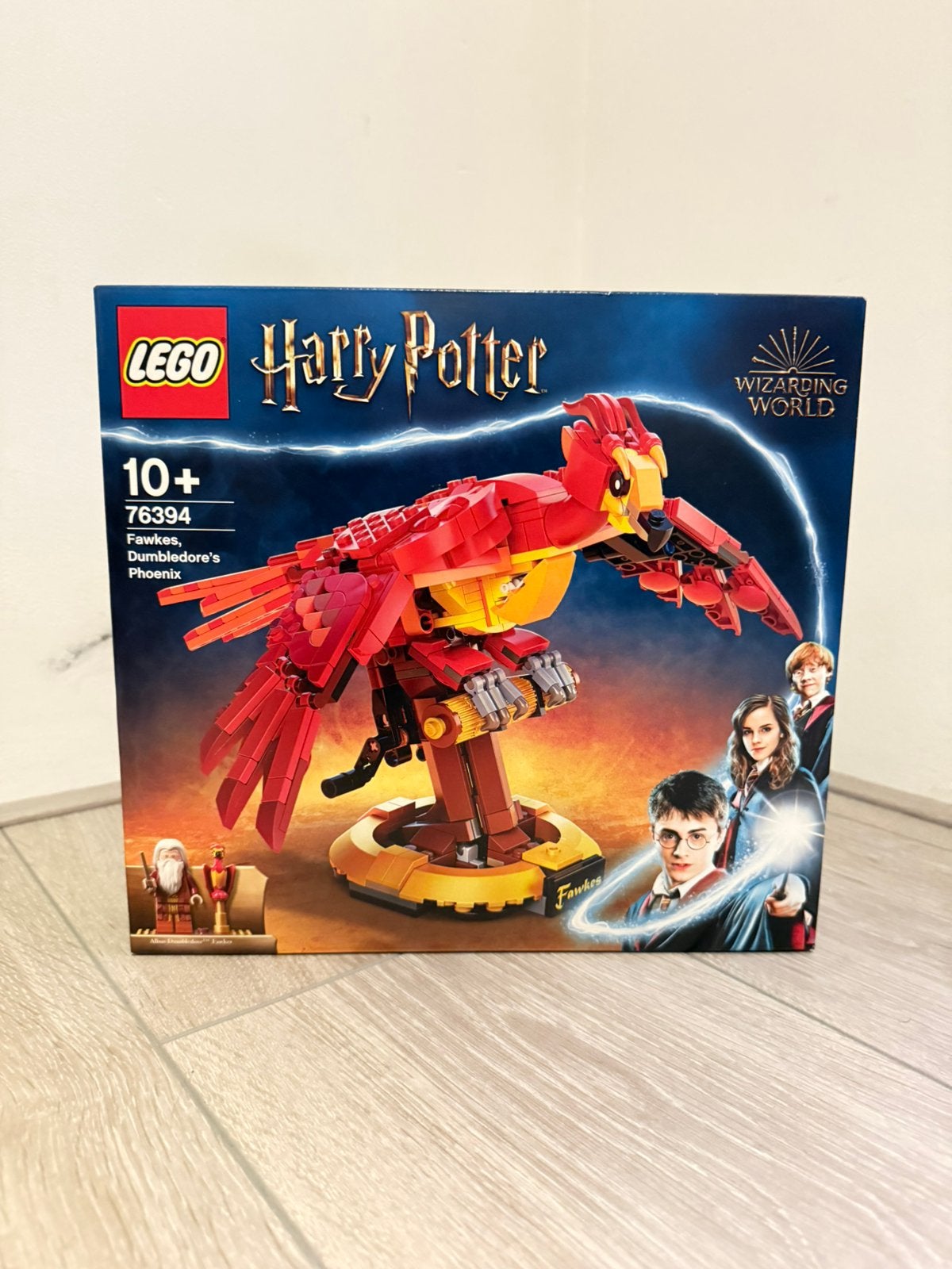 Lego 76394 Fawkes, Dumbledore’s Phoenix, Ophalen, Inclusief accessoires, Lego, Complete set