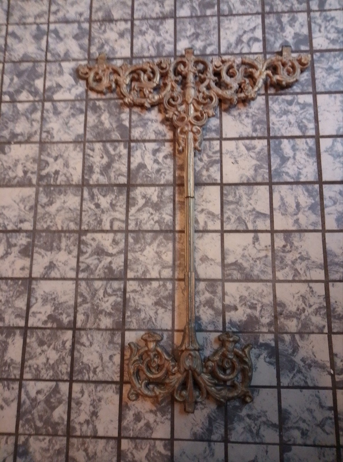 antieke raamrooster, levensboom., Antiek en Kunst, Ophalen of Verzenden