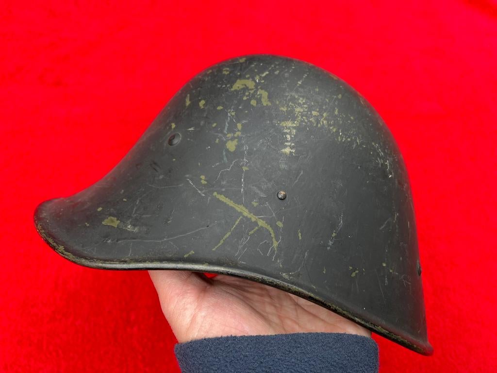 Nederlandse helm M27 - WW2  Mooi exemplaar!, Verzamelen, Militaria | Tweede Wereldoorlog, Verzenden, Nederland, Helm of Baret