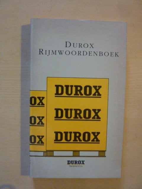 Durox rijmwoordenboek, Verzenden, Zo goed als nieuw, Van Dale, Nederlands