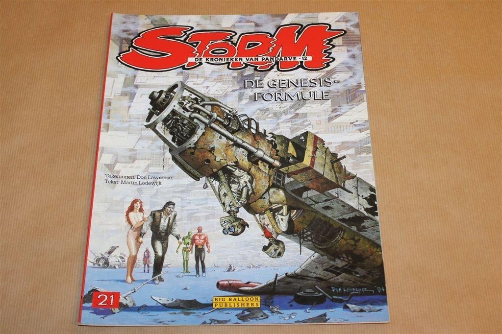 Storm 21 — De Genesis-formule [1e Druk 1995], Boeken, Eén stripboek, Ophalen of Verzenden, Gelezen