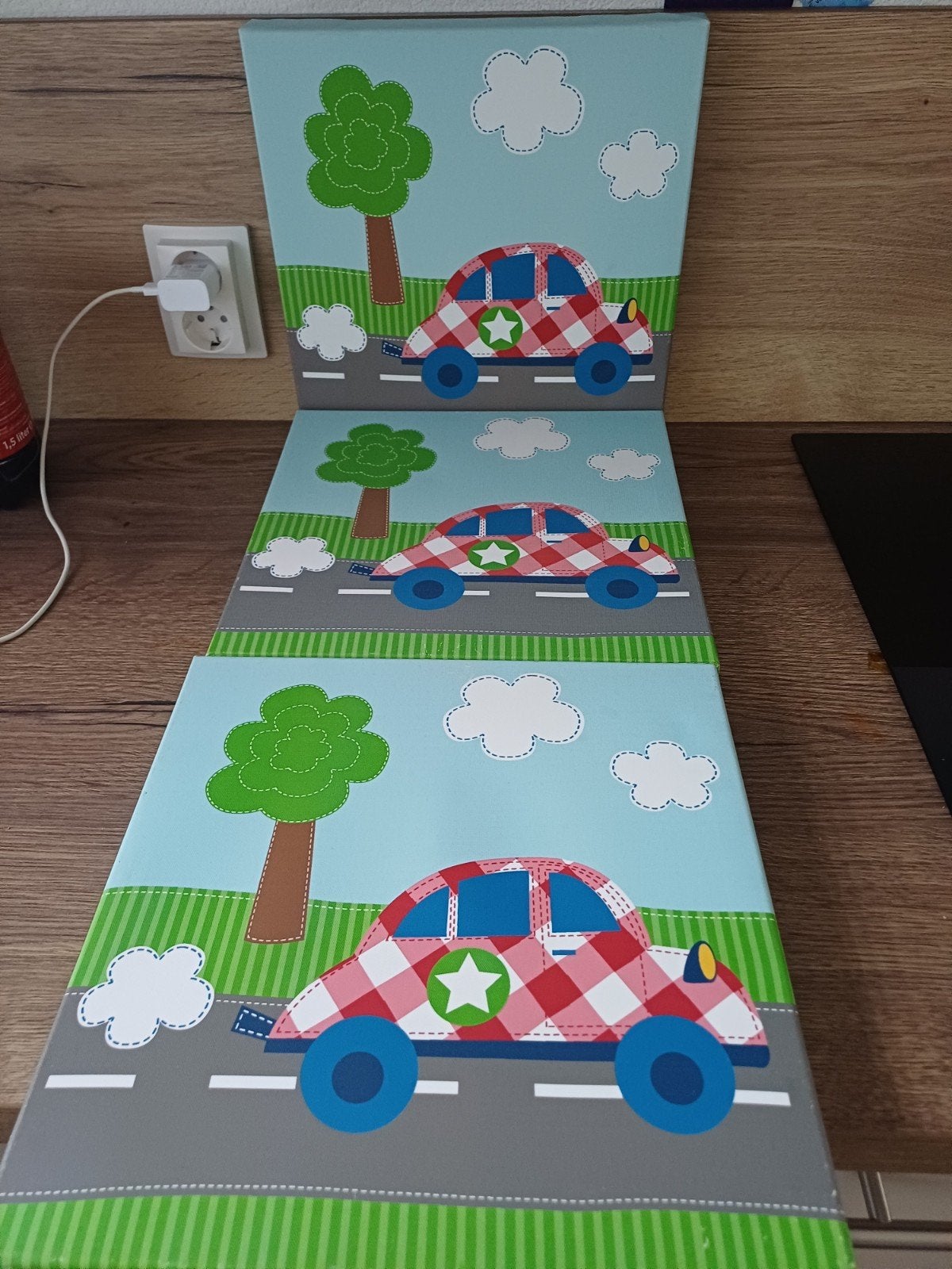 Schilderijtjes, Ophalen