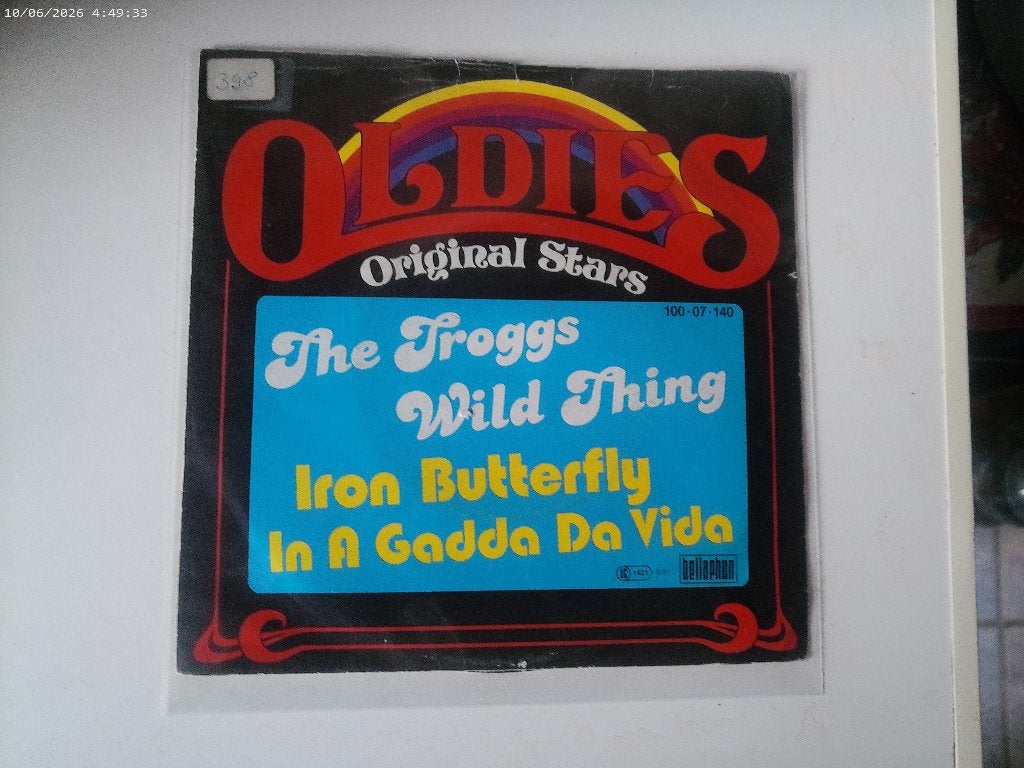 The Troggs / Iron Butterfly ( OLDIES ), Cd's en Dvd's, Vinyl Singles, Fotohoes, Ophalen of Verzenden, Gebruikt, Rock en Metal