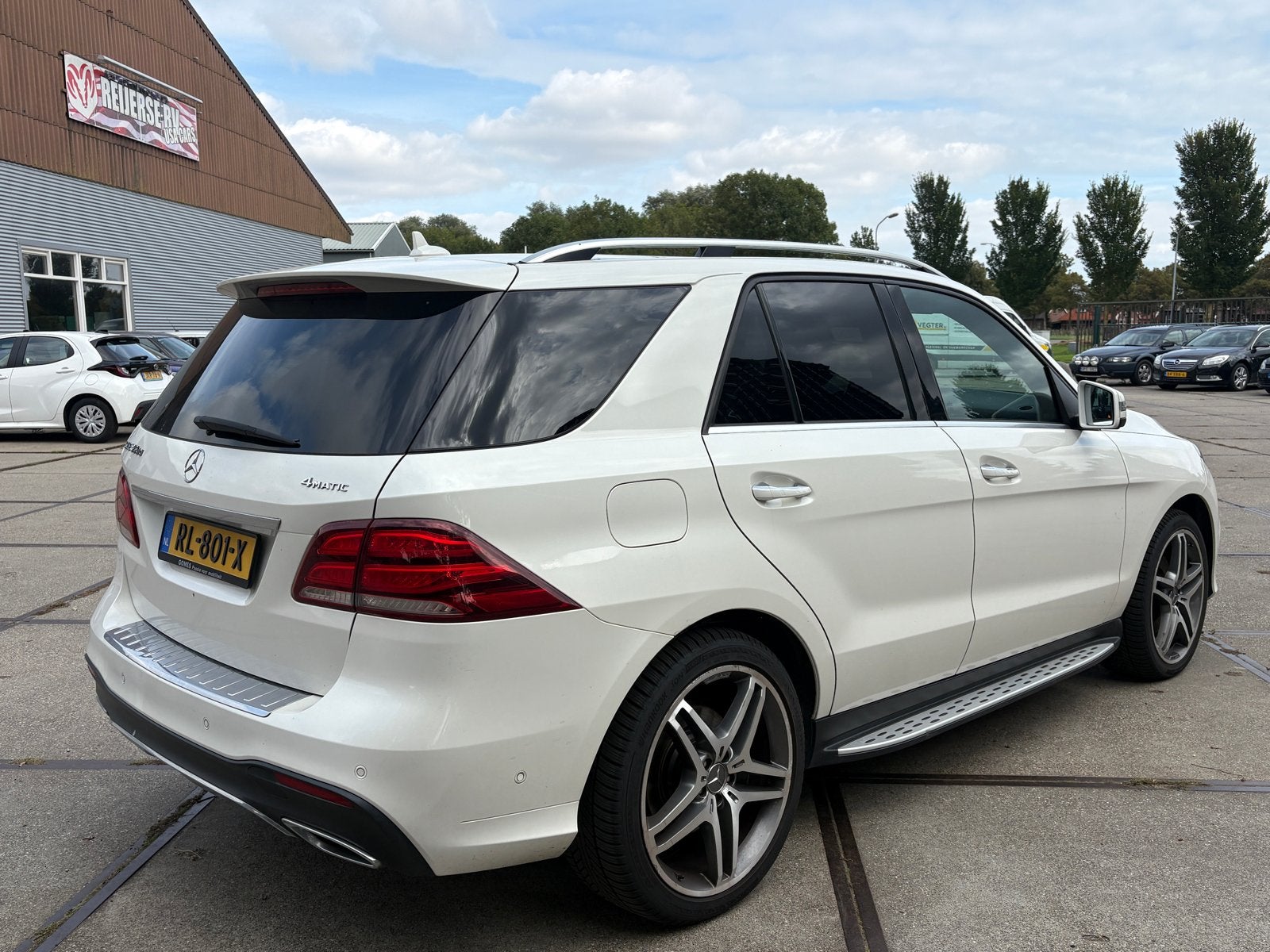 Mercedes-Benz GLE 3.0 Gle350d 4MATIC AUT 2018 Wit, Auto's, Automaat, 15 km/l, Zwart, 258 pk