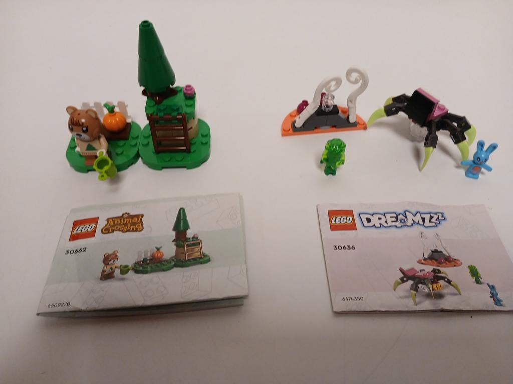 Lego 30662 + 30636 animal crossing en dreamz, Ophalen of Verzenden