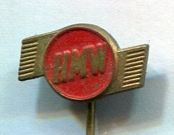 HMW Halleiner Motorrad Werke bromfietsen speldje ( G_077), Ophalen of Verzenden, Zo goed als nieuw, Transport, Speldje of Pin