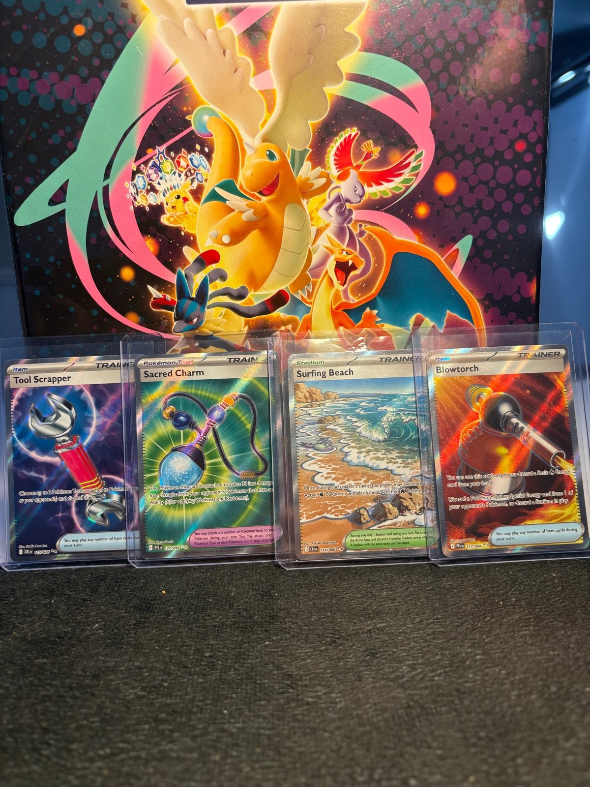Pokémon TCG Full Art Trainer Kaarten - Set van 4, Ophalen of Verzenden, Zo goed als nieuw, Meerdere kaarten